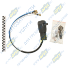 Р412-1703007-11 Рычаг переключения КПП КАМАЗ L=140 (трехтрубная) со встроенным краном делителя ГК Ростар